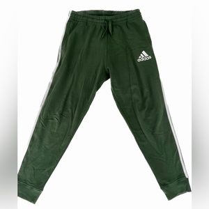 Adidas Men’s Essential Fleece Green Jogger